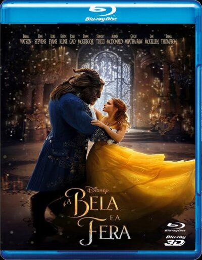 A Bela e a Fera 2D+3D (2017) Blu-ray Dublado Legendado