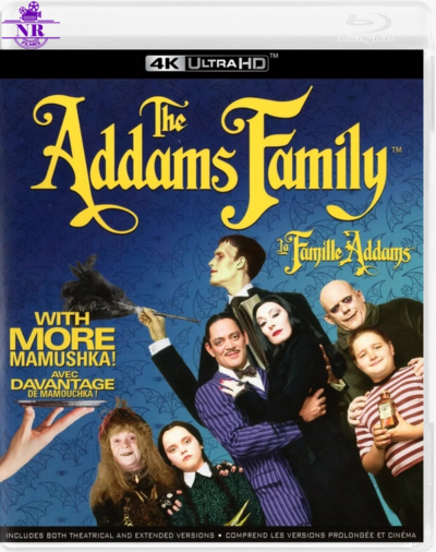A Família Addams (1991) Blu Ray 4K UHD Dublado Legendado