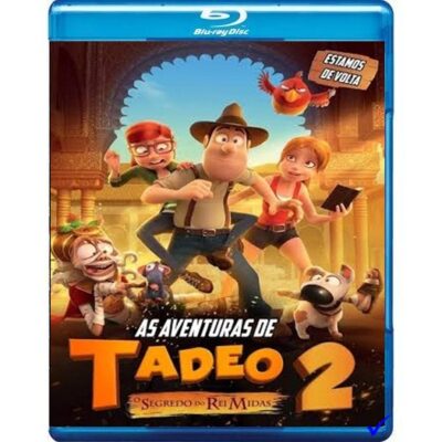 As Aventuras de Tadeo 2: O Segredo do Rei Midas (2017) Blu-ray Dublado Legendado
