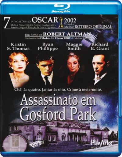 Assassinato em Gosford Park (2001) Blu-ray Dublado Legendado