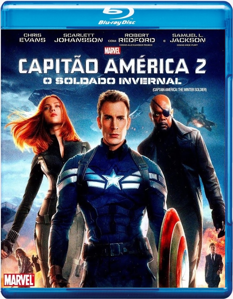 Capitão América 2: O Soldado Invernal (2014) Blu-ray Dublado Legendado