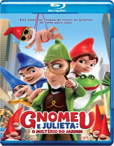 Gnomeu e Julieta: O Mistério do Jardim (Sherlock Gnomes) (2018) Blu-ray Dublado Legendado