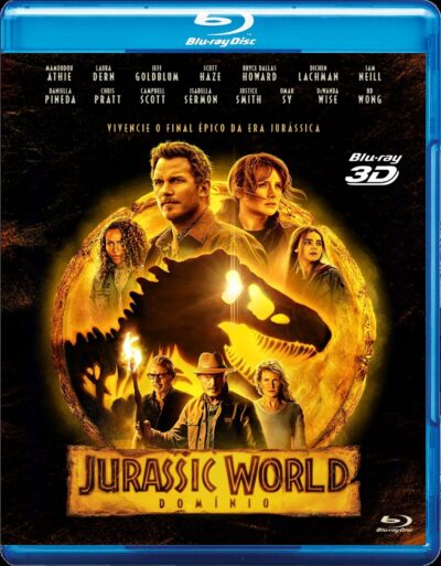 Jurassic World: Domínio 3D (2022) Blu-ray Dublado Legendado