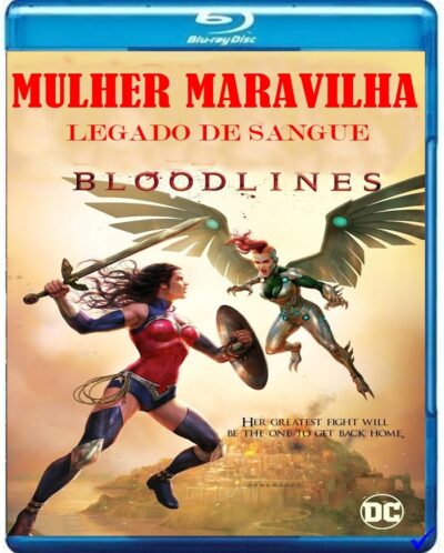 Mulher Maravilha: Linhagem de Sangue (2019) Blu-ray Dublado E Legendado