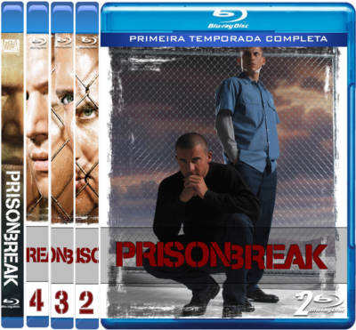 Prison Break: Em Busca da Verdade 1° A 5° Temporada Blu Ray Dublado e Legendado