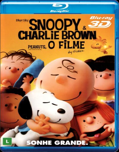 Snoopy e Charlie Brown: Peanuts, O Filme 3D (2015) Blu-ray Dublado Legendado