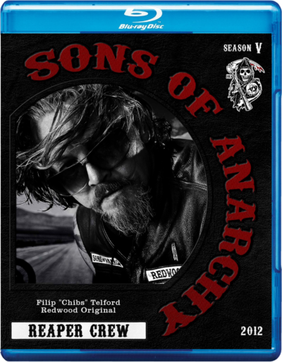 Sons of Anarchy 5º Temporada Blu-ray Dublado Legendado