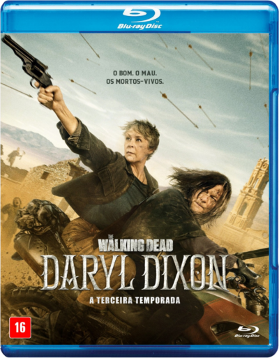 The Walking Dead Daryl Dixon 3° Temporada Completa Blu-ray Dublado Legendado