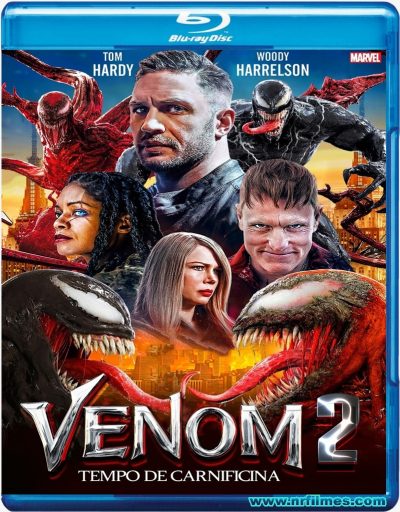 Venom: Tempo de Carnificina (BD OFICIAL) (2021) Blu-ray Dublado Legendado