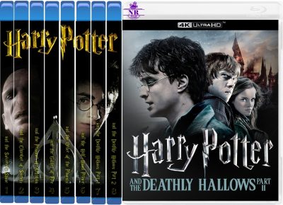 Coleção Harry Potter  (2001 / 2011) Blu Ray 4K UHD Dublado Legendado