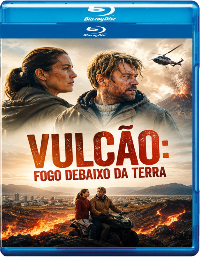 Vulcão - Fogo Debaixo da Terra (2026) Blu Ray  Dublado Legendado