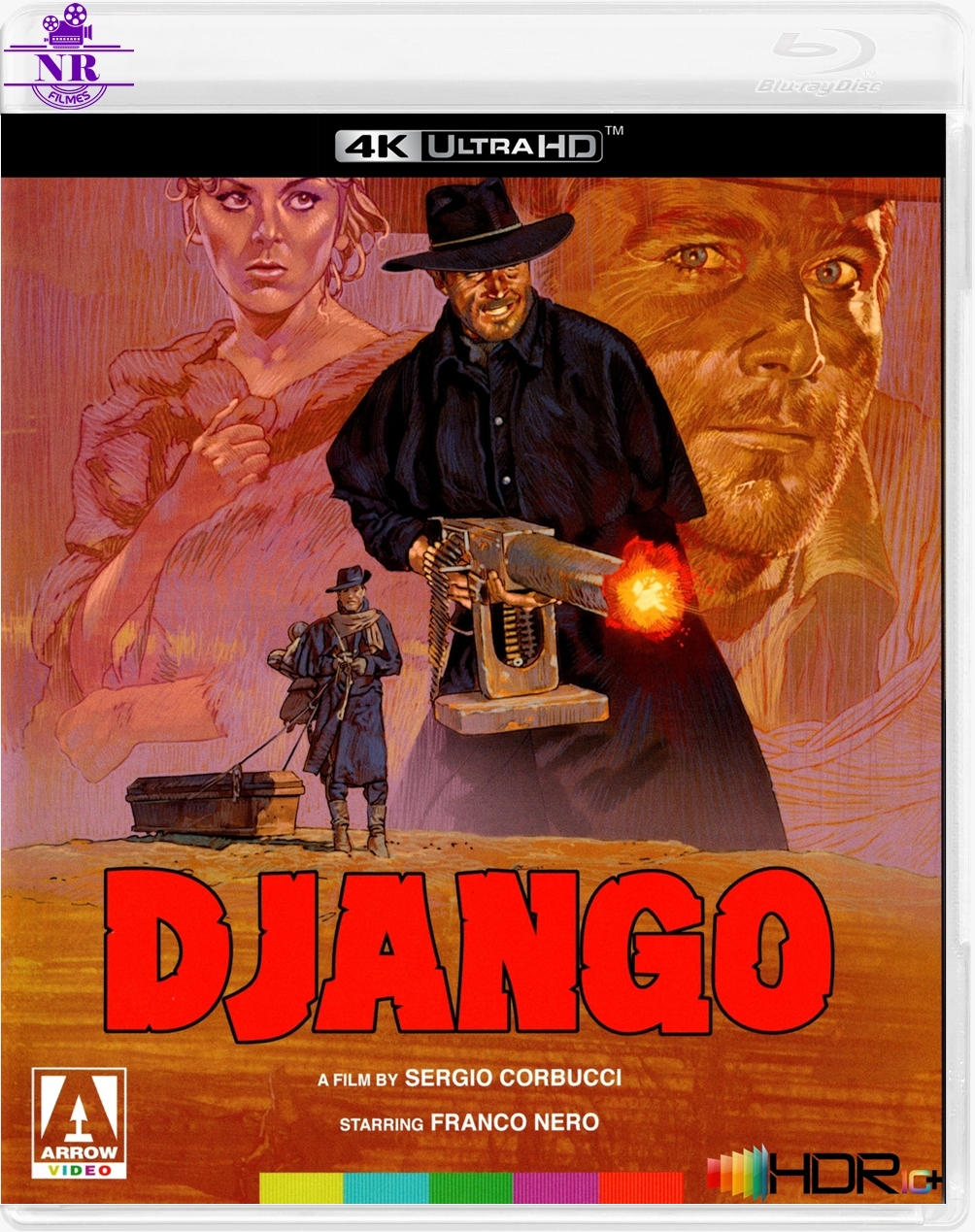 Django (1966) Blu Ray 4K UHD Dublado Legendado