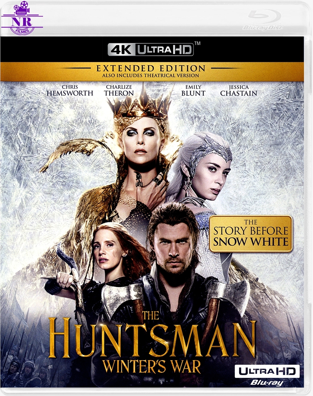 O Caçador e a Rainha do Gelo (2016) Blu Ray 4K UHD Dublado Legendado