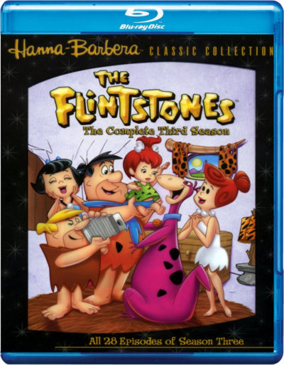 Os Flintstones 3°  Temporada Completa Blu Ray Dublado Legendado