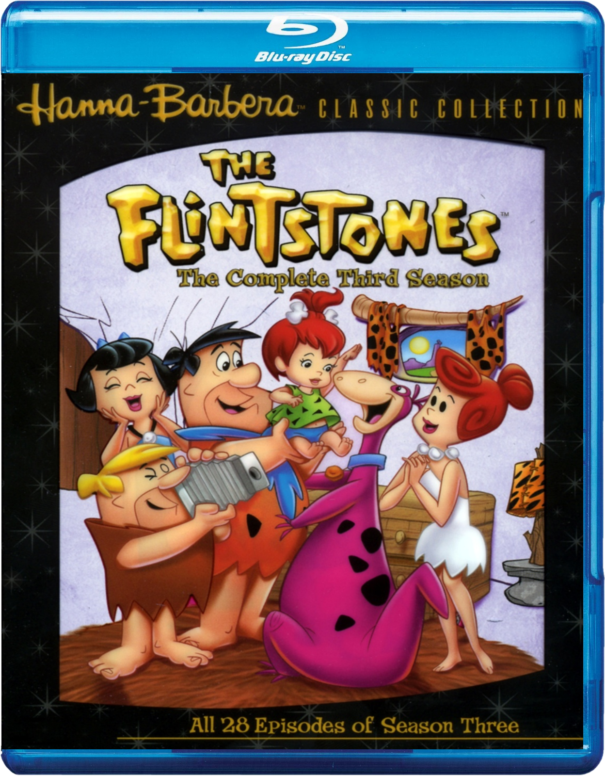 Os Flintstones 3° Temporada Completa Blu Ray Dublado Legendado