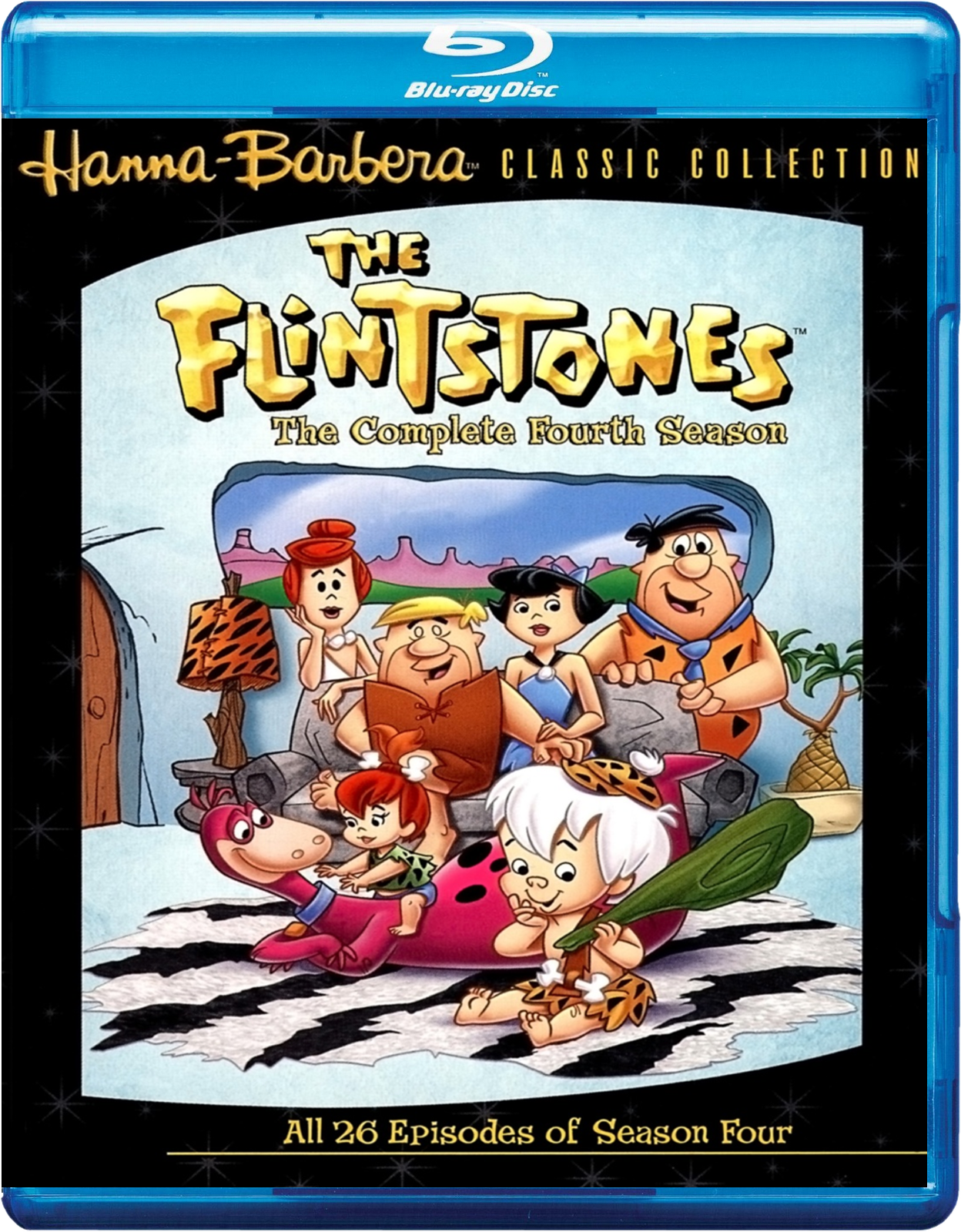 Os Flintstones 4° Temporada Completa Blu Ray Dublado Legendado