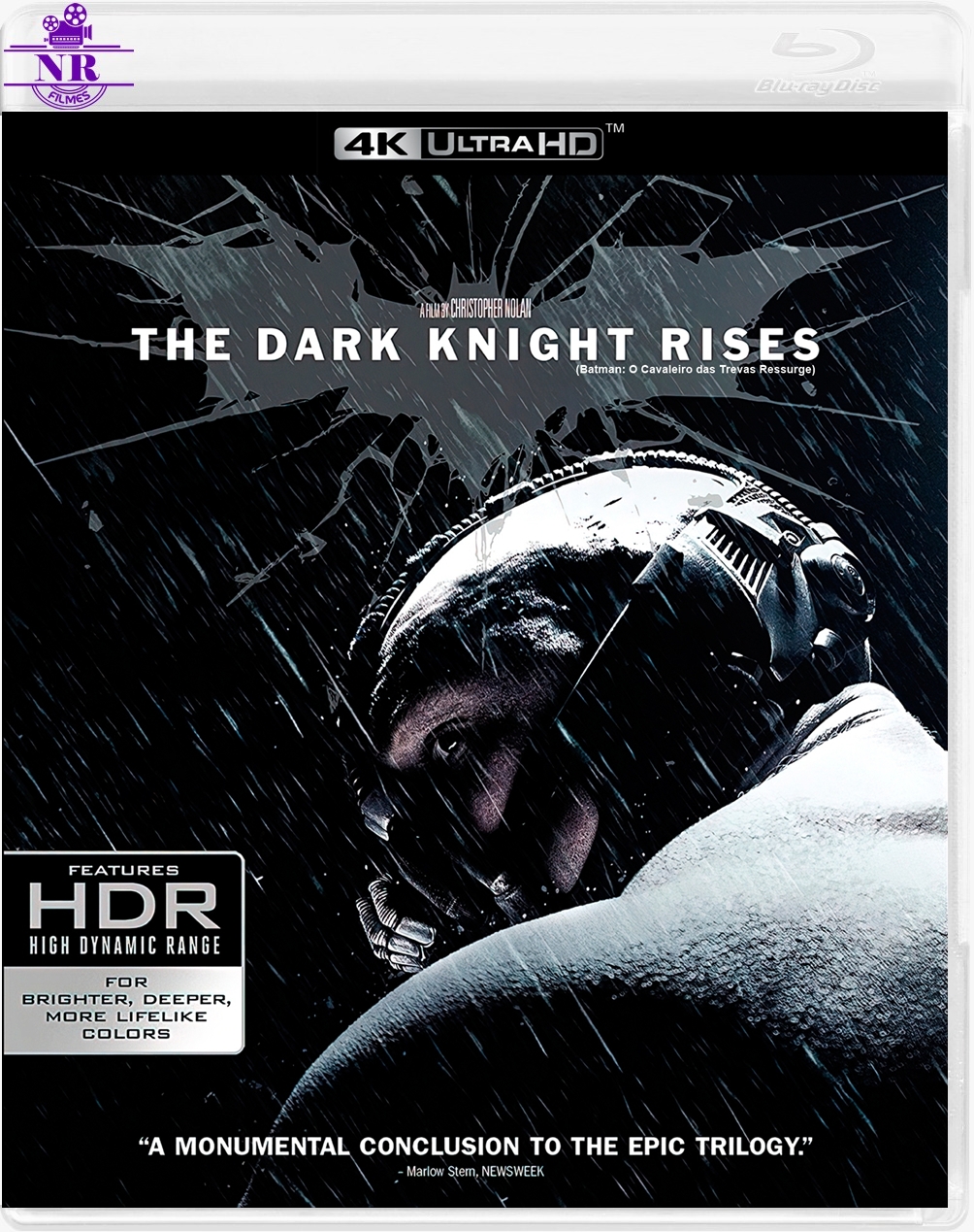 Batman: O Cavaleiro das Trevas Ressurge (2012) Blu Ray 4K UHD Dublado Legendado