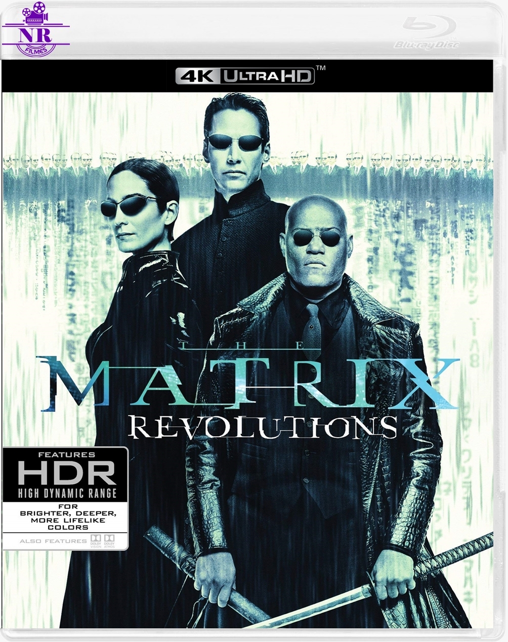 Matrix 3: Revolutions (2003) Blu Ray 4K UHD Dublado Legendado